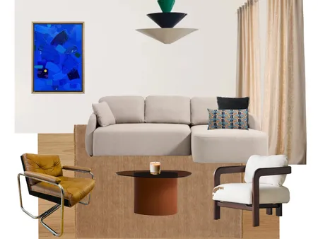 CLAPP - LIVING ROOM OPTION 1 Interior Design Mood Board by Luxlux on Style Sourcebook