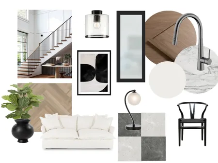 Classic Modern - INTERIOR SAMPLE BOARD Interior Design Mood Board by bsschwh@bunnings.com.au on Style Sourcebook