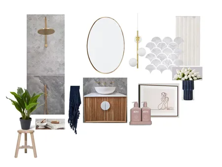 Donovan bathroom Interior Design Mood Board by Sharon on Style Sourcebook