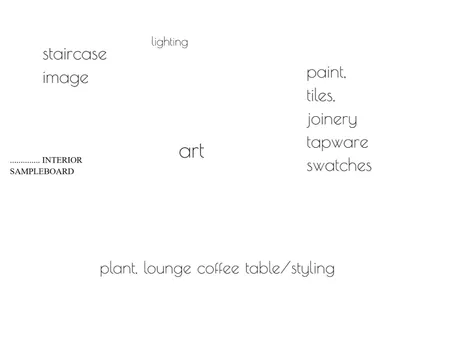 HAMPTONS - INTERIOR SAMPLE BOARD Interior Design Mood Board by bsschwh@bunnings.com.au on Style Sourcebook