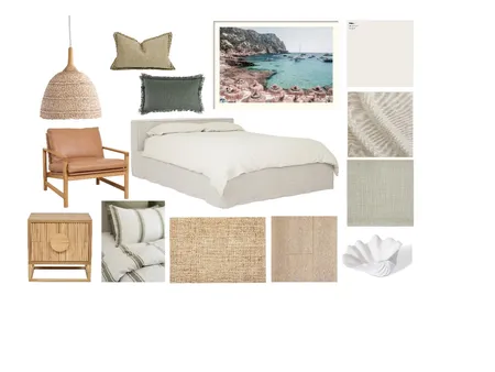 Module 10 - Client A - Sample Board Guest Room Interior Design Mood Board by kyliemichellebarker on Style Sourcebook