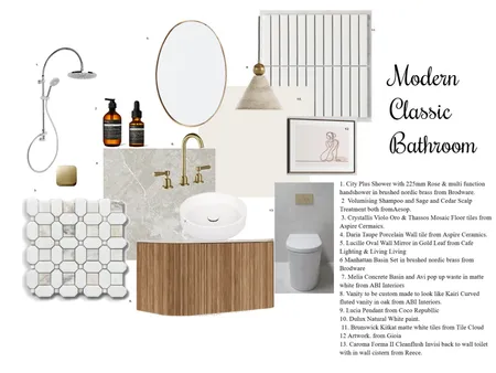 PART C BATHROOM Interior Design Mood Board by Sharon on Style Sourcebook