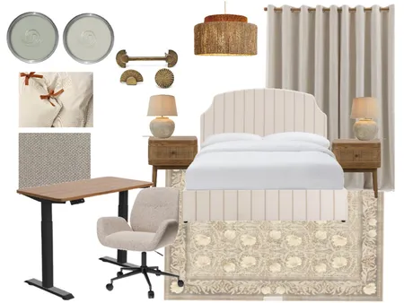 Aylward Road - guest bedroom opt 4 Interior Design Mood Board by Rocky Cove Interiors on Style Sourcebook