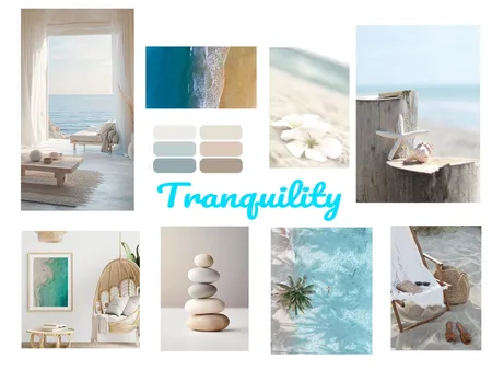 Tranquil Interior Design Mood Board by logier@hotmail.com