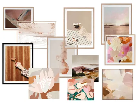 Paintings and prints Interior Design Mood Board by IV