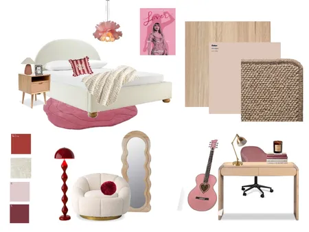 Moodboard chica adolescente Interior Design Mood Board by Lucia melina