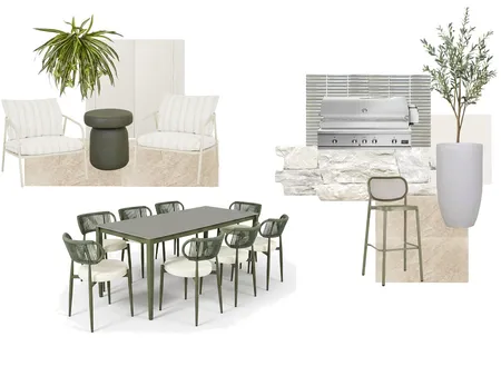 Outdoor Digital Mood Board Interior Design Mood Board by Katiek8