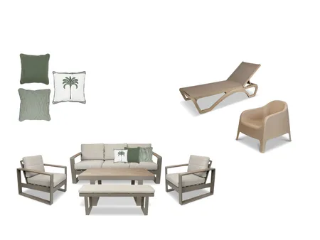 Front Outdoor Veranda Interior Design Mood Board by IIDR Interior Design