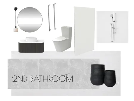 2nd bathroom Interior Design Mood Board by HIGH VALLEY