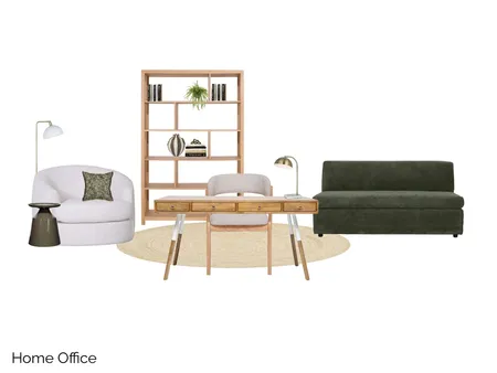 HOME OFFICE Interior Design Mood Board by lauren-b