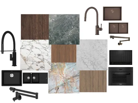 Kitchen Colour Scheme Interior Design Mood Board by Ardynehome