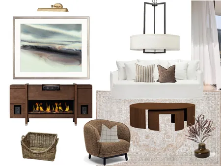 farmhouse Living2 Interior Design Mood Board by moneil