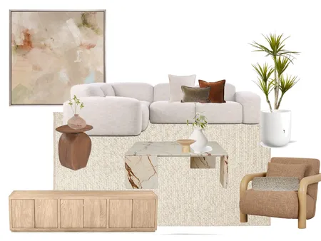 Australian contemporary living Interior Design Mood Board by CiaanClarke