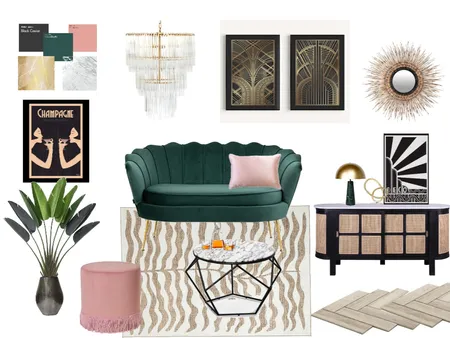 AD4 Interior Design Mood Board by moneil