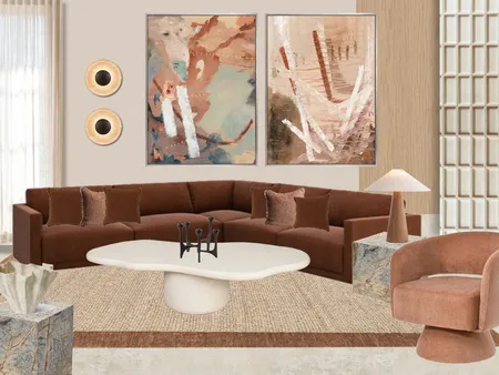 Living Room Design_Australian Living 4 Interior Design Mood Board by VISUAL HONEY