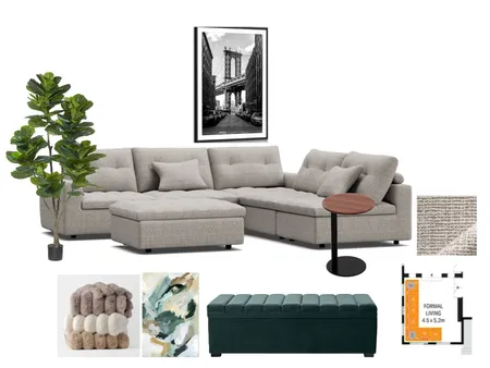 Oxford Falls Project Interior Design Mood Board by Daley Cook Designs