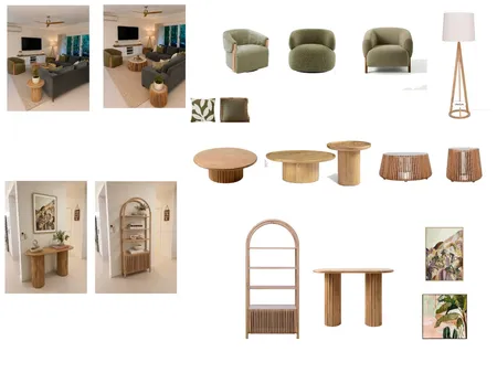 Living Room Interior Design Mood Board by IIDR Interior Design