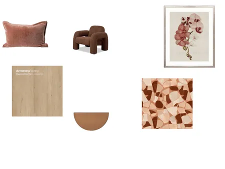 Sample Board Guest Room - Assignment 10 Interior Design Mood Board by MD Interiors