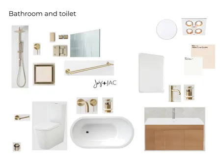 Woodlands Bathroom & Toilet Interior Design Mood Board by Jas and Jac