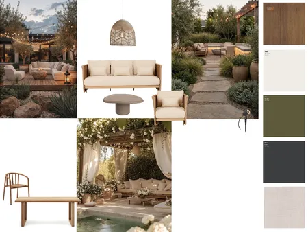 MoodBoard - Paisajísmo Interior Design Mood Board by Agustina Ponte