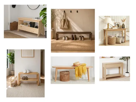 Entry Benches Interior Design Mood Board by Damien_Maiolo