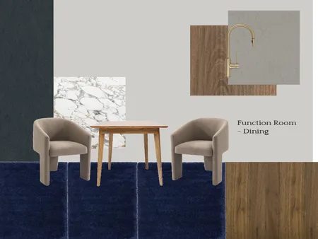 Function Room Dining Interior Design Mood Board by evasaunders
