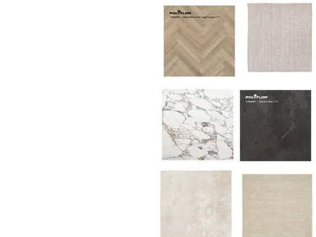 לוח חומרים -גפנדי Interior Design Mood Board by karolinenoufi@gmail.com