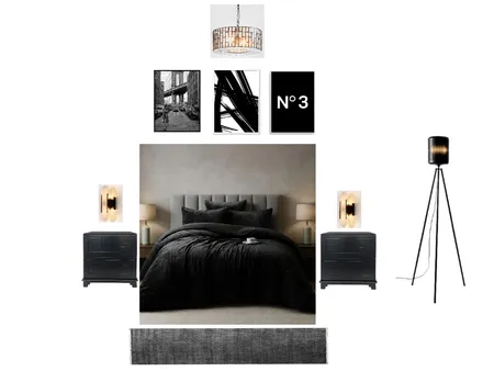 Modern Contemporary Interior Design Mood Board by josie.tuxford