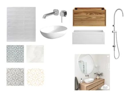 bathroom white option Interior Design Mood Board by erlo