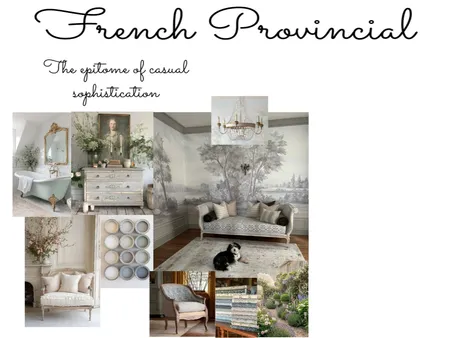 French Provincial Mood Board Interior Design Mood Board by shelleylakeyoung