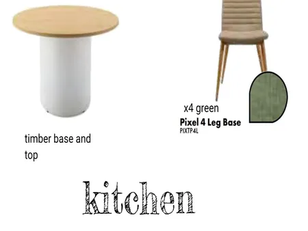 Kitchen Interior Design Mood Board by MiraDesigns