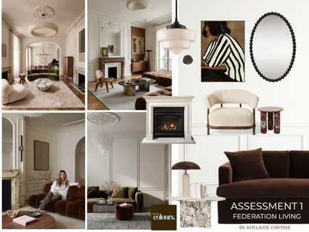 S6 A1 - FEDERATION LIVING Interior Design Mood Board by addieobyrne