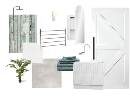 nat bathroom Interior Design Mood Board by designer nat