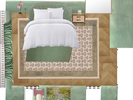 Bedroom Suite Mint Interior Design Mood Board by dl2407