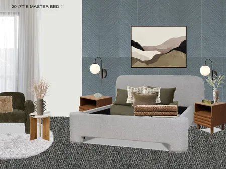 2017TIE MASTER BED 1 Interior Design Mood Board by daina.tadic