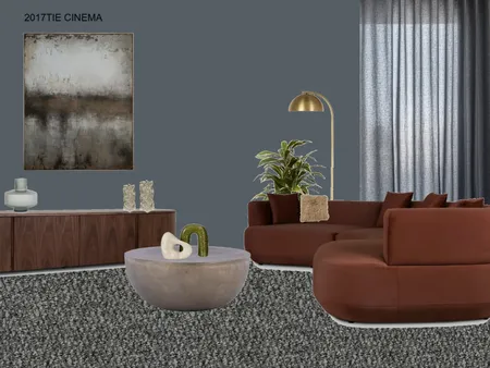 2017TIE CINEMA Interior Design Mood Board by daina.tadic