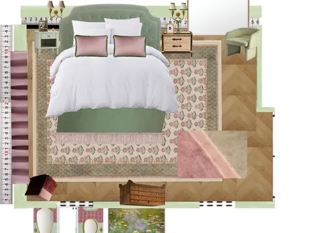 Bedroom Suite Mint Interior Design Mood Board by dl2407
