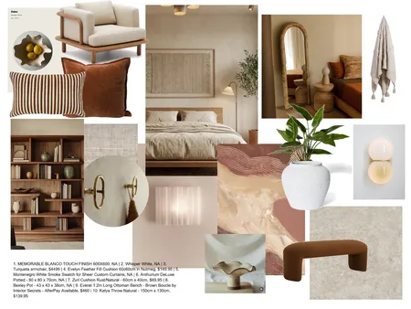 Japandi Room Board -First draft Interior Design Mood Board by jenny.hanell@gmail.com