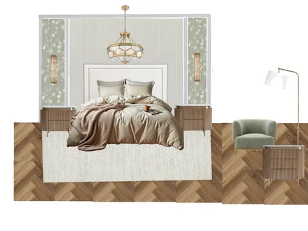 Muted Grandeur Interior Design Mood Board by Rebekah A