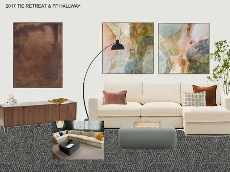 2017TIE RETREAT & FF HALLWAY Interior Design Mood Board by Long Island Homes Pty Ltd