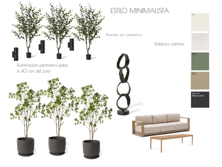 Paisaje minimalista Interior Design Mood Board by agostina