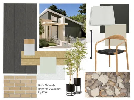 Pure Naturals Exterior Collection Interior Design Mood Board by CSR Limited