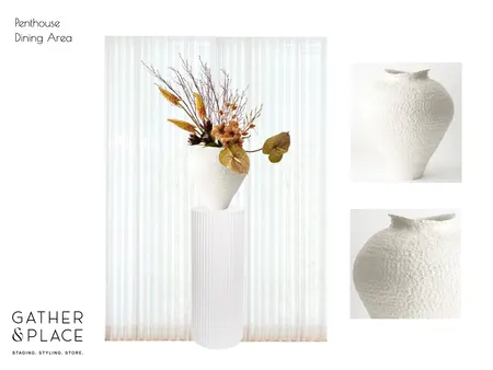 Penthouse Dining Area Interior Design Mood Board by Gather & Place