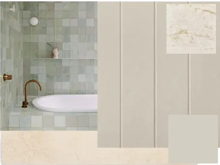 Iluka downstairs bathroom Interior Design Mood Board by jessicalcosier