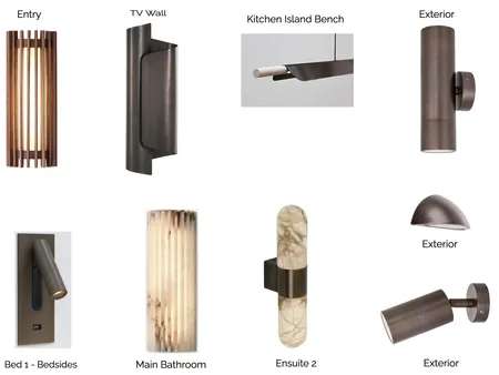 Mangan Lighting Interior Design Mood Board by Styled Interior Design