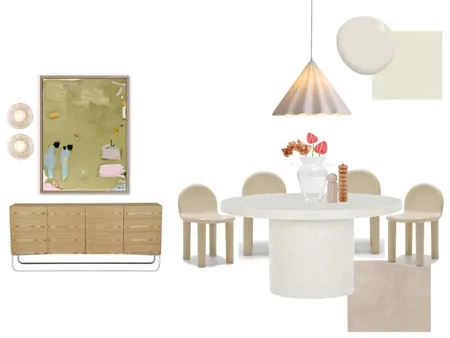 Montrose Dining Room extension updated Interior Design Mood Board by Jorja Clair Interiors