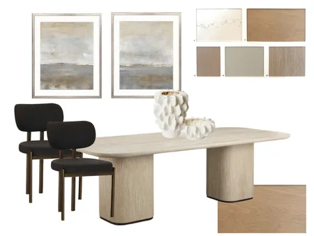 Artrium Dining Room Interior Design Mood Board by Tasonyi & Co