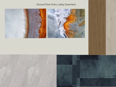 Ground Floor Lobby Easement Interior Design Mood Board by North Coast Style and Design