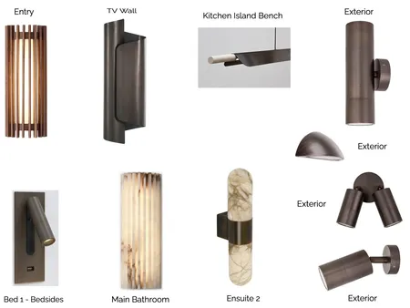 Mangan Lighting Interior Design Mood Board by Styled Interior Design