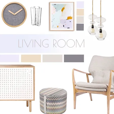 Living Room Interior Design Mood Board by Studio Lili on Style Sourcebook